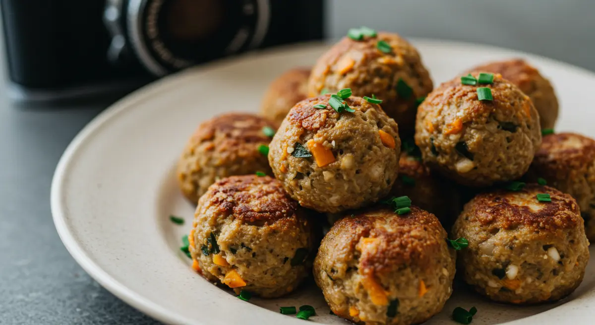 Baked Keto Chicken Meatballs