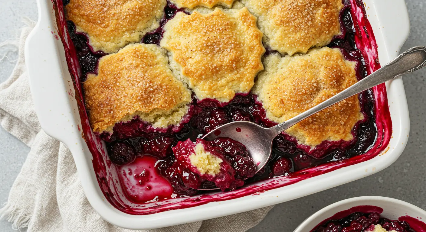 blackberry cobbler