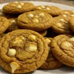 Pumpkin White Chocolate Chip Cookies