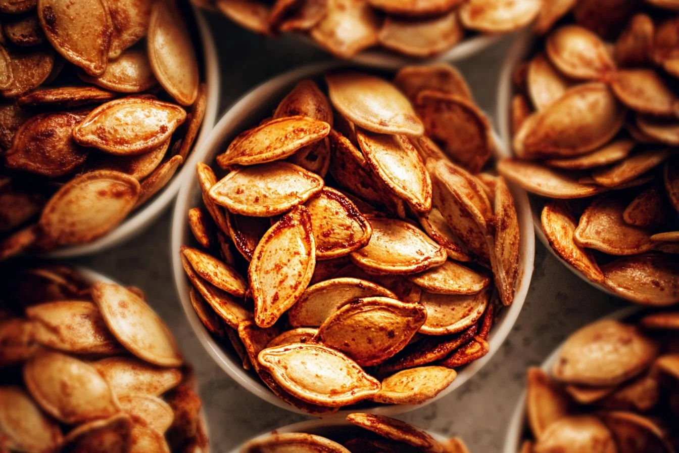 roasted pumpkin seeds