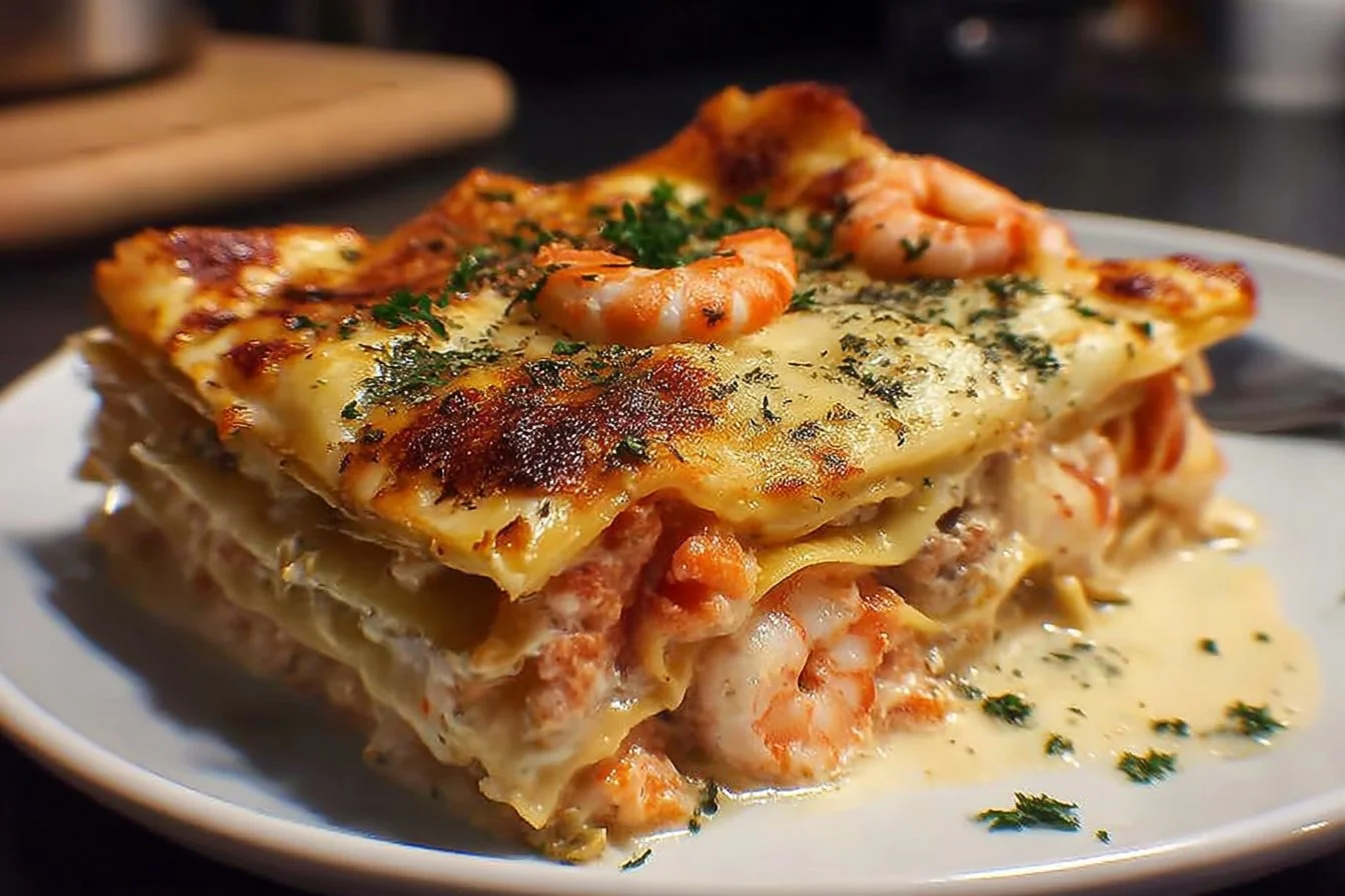 seafood lasagna