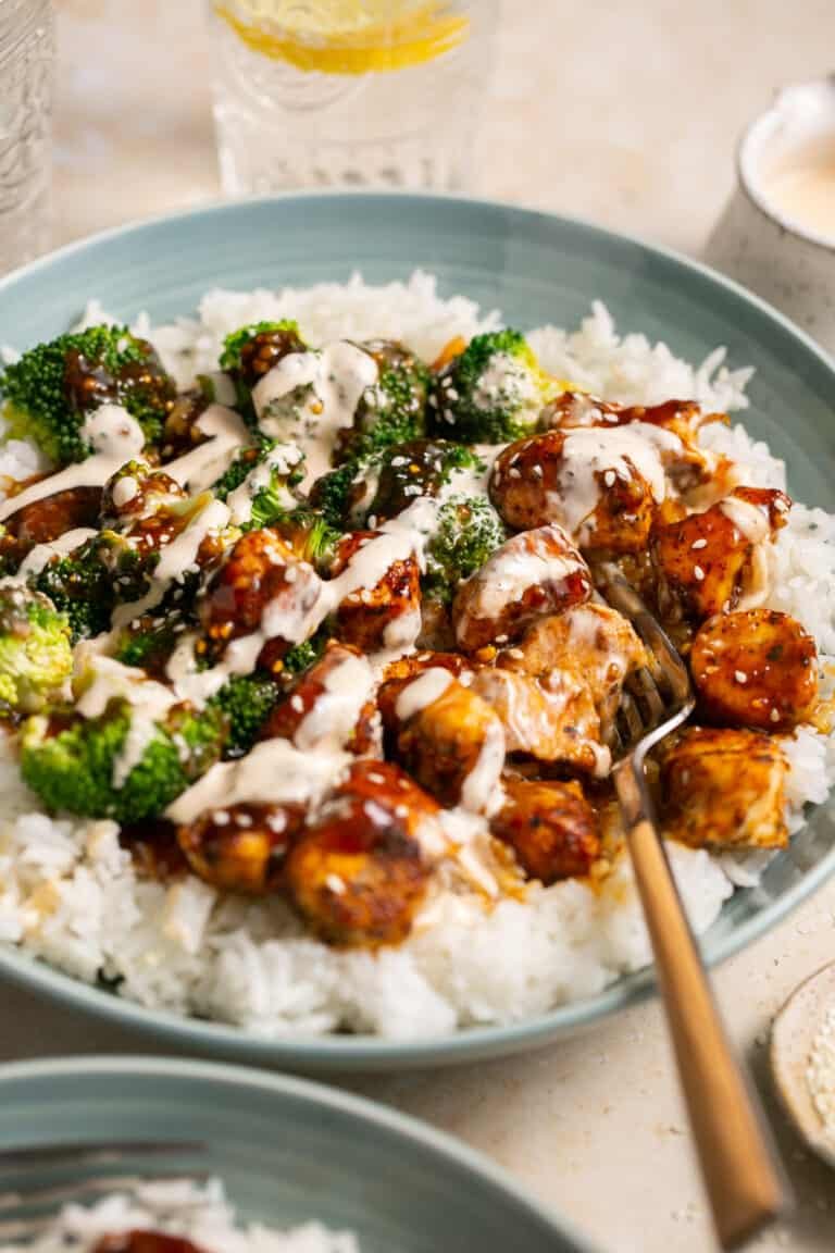 Sticky Chicken Bowls Recipe