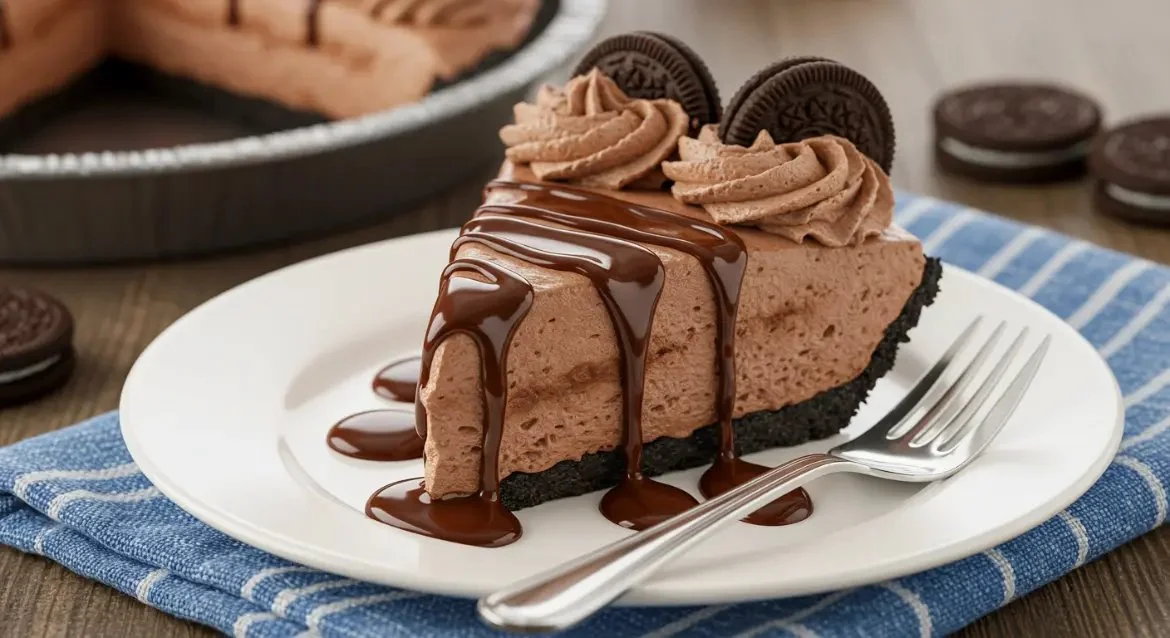 No-Bake Chocolate Cream Pie