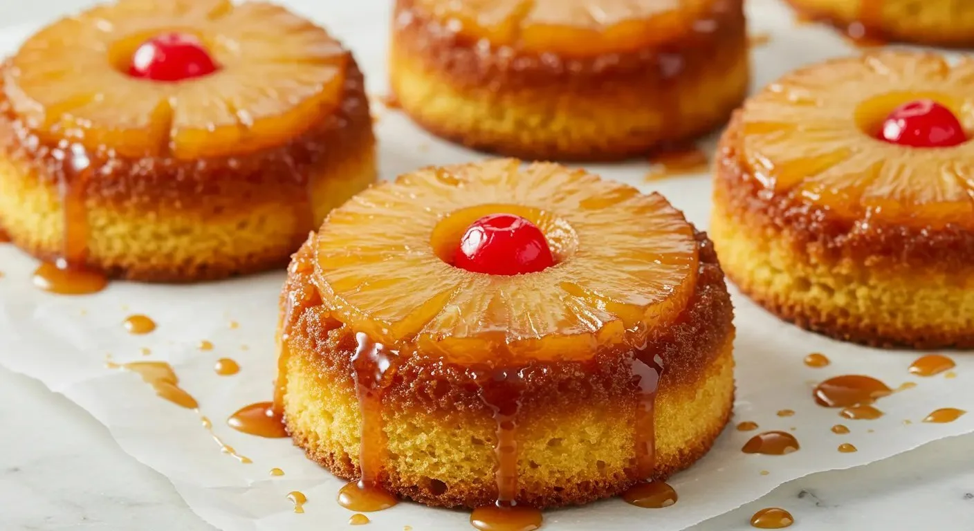 Pineapple Upside Down Sugar Cookies