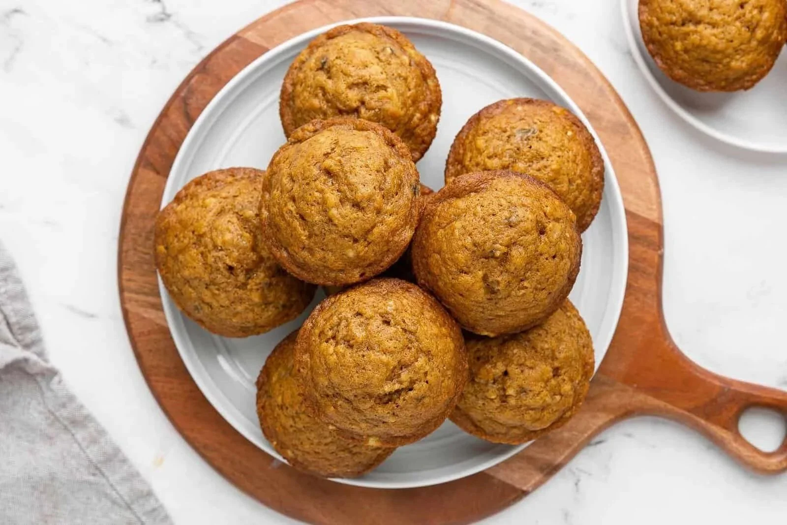 Pumpkin Banana Muffins
