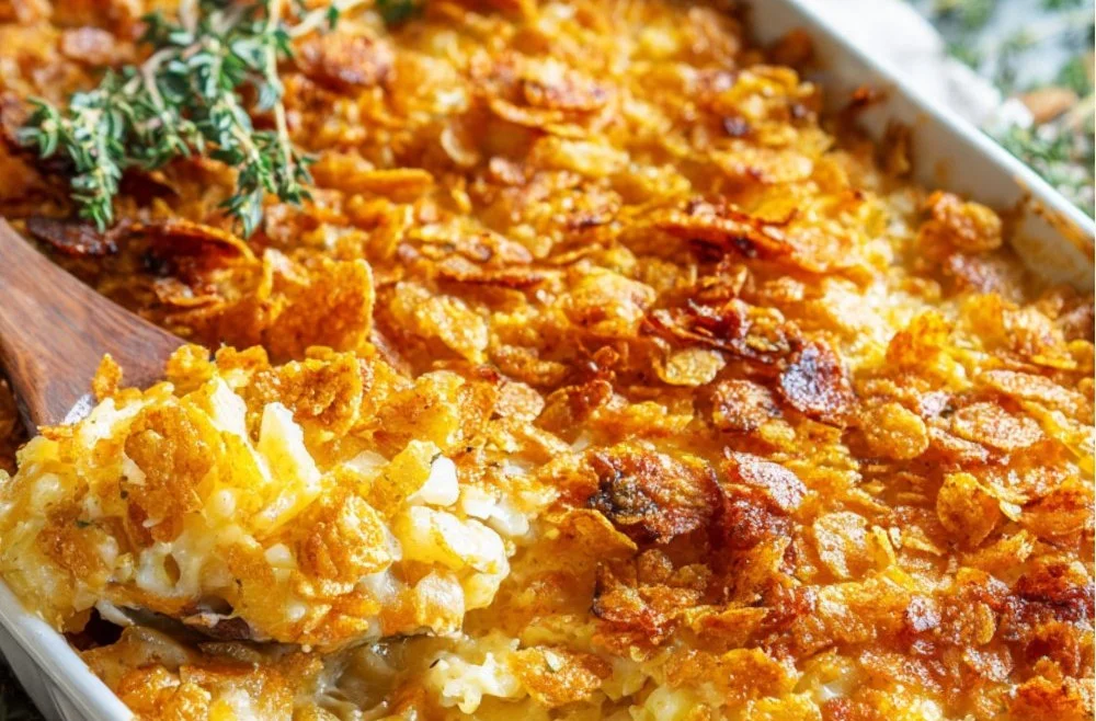 Effortless Make-Ahead Funeral Potatoes for a Stress-Free Thanksgiving Dinner
